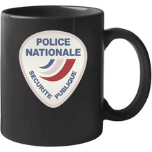 Load image into Gallery viewer, Police Nationale France Police Patch Blanc T Shirt