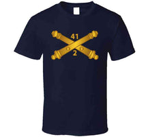 Load image into Gallery viewer, Army - 2nd Bn 41st Artillery W Branch X 300 T Shirt