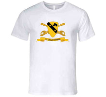 Load image into Gallery viewer, Army - 1st Cavalry Division W Br - Ribbon T Shirt - Premium