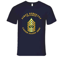 Load image into Gallery viewer, Army - First Sergeant (1SG) (Retired) T Shirt - Premium
