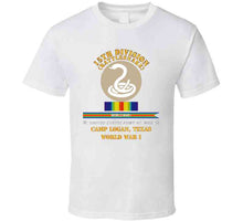 Load image into Gallery viewer, Army - 15th Division - Rattlesnake - Camp Logan Tx - Wwi - T-Shirts - Classic