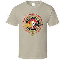 Load image into Gallery viewer, United States Marine Corps - Force Recon on USMC Seal - Tshirt