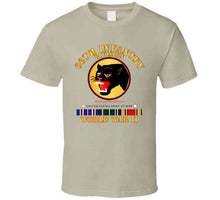 Load image into Gallery viewer, Army - 66th Infantry Division, "Black Panther" Division, World War II with European Theater Service Ribbons - T Shirt - Classic