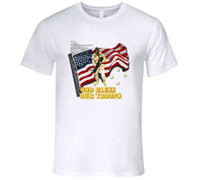 Load image into Gallery viewer, Emblem - Army - God Bless Our Troops - T-Shirts - Premium