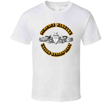 Load image into Gallery viewer, Navy - Surface Warfare Badge - Silver - T-SHIRTS - CLASSIC