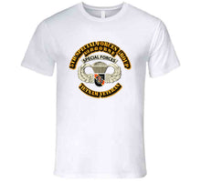Load image into Gallery viewer, SOF - 5th SFG - Airborne Badge - Vietnam Veteran T Shirt - Premium