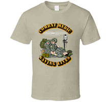 Load image into Gallery viewer, Combat Medic - Saving Lives T Shirt