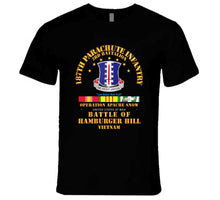Load image into Gallery viewer, Hamburger Hill, 3rd Battalion, 187th Infantry with Vietnam Service Ribbons - T Shirt, Premium and Hoodie