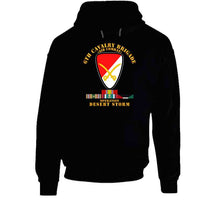 Load image into Gallery viewer, 6th Cavalry Brigade - Desert Storm with Desert Storm Service Ribbons - Classic, Hoodie, Premium
