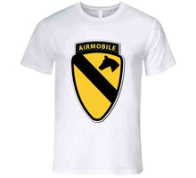 Load image into Gallery viewer, Army - 1st Cav W Airmobile Tab - T-Shirts - Premium