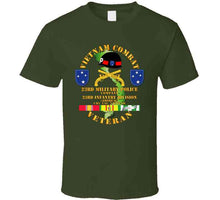 Load image into Gallery viewer, Army - Vietnam Combat Veteran, 23rd Military Police Company, 23rd Infantry Division (Americal) - T Shirt - Classic