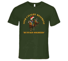 Load image into Gallery viewer, Army - 10th Cavalry Regiment W Cavalrymen - Buffalo Soldiers Hoodie