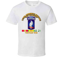 Load image into Gallery viewer, 173rd Airborne Brigade with Vietnam Service Ribbons T Shirt - Classic