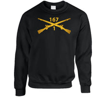Load image into Gallery viewer, Army - 1st Battalion, 167th Infantry Regiment - Inf Branch Wo Txt Sweatshirt