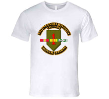 Load image into Gallery viewer, Army - Ist Infantry Division with Vietnam Service Ribbons - T-Shirts - Premium