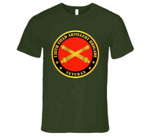 Load image into Gallery viewer, Army - 138th Field Artillery Brigade with Branch - (Veteran) - T Shirt - Premium