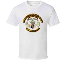 Load image into Gallery viewer, SOF - 5th SFG - Airborne Badge - Vietnam Veteran T Shirt - Classic