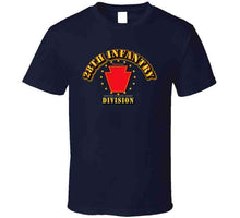 Load image into Gallery viewer, Army - 28th Infantry Division - Keystone T Shirt Classic