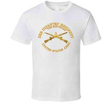 Load image into Gallery viewer, Army - 3rd Infantry Regiment, The Old Guard with Infantry Branch - T-Shirts - Classic