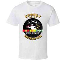 Load image into Gallery viewer, Army - Spooky AC-47, Vietnam War with Service Ribbons - T Shirt, Premium and Hoodie