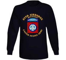 Load image into Gallery viewer, Army - 82nd Airborne Division - Ssi - Ver 2 Long Sleeve Tee