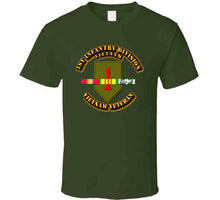 Load image into Gallery viewer, Army - Ist Infantry Division with Vietnam Service Ribbons - T-Shirts - Classic