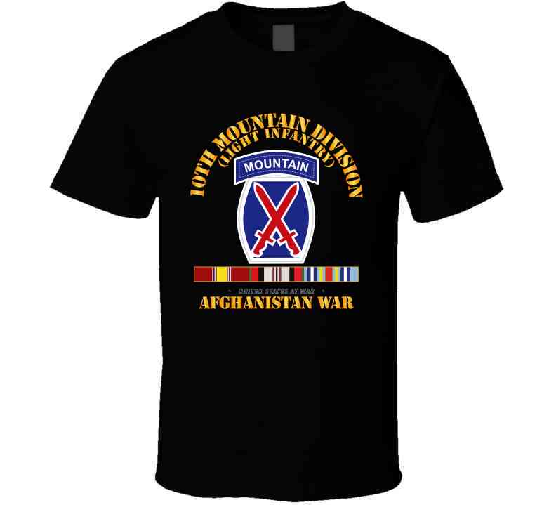 10th Mountain Division - Afghanistan War Classic T Shirt