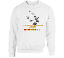 Load image into Gallery viewer, Army - 57th Assault Helicopter Co W Vn Svc X 300 T Shirt