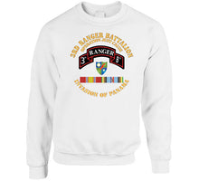 Load image into Gallery viewer, Army - Panama - 3rd Rgr Bn Operation Just Cause W Svc Ribbons X 300 Classic T Shirt, Crewneck Sweatshirt, Hoodie, Long Sleeve, Mug
