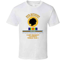 Load image into Gallery viewer, Army - 8th Infantry Division - Pathfinder W Wwi Svc - Streamer - T-Shirts - Classic