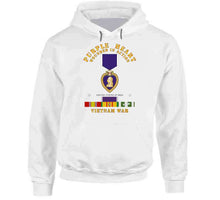 Load image into Gallery viewer, Purple Heart - Wia W Vn Svc W Purple Heart Ribbon T Shirt