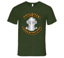 Load image into Gallery viewer, Navy - (Rate) - Navy Diver - T-Shirts - Premium