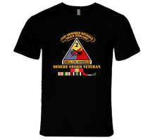 Load image into Gallery viewer, 2nd Armored Division - Desert Storm Veteran T Shirt