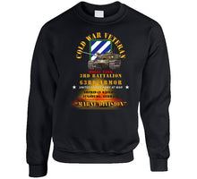 Load image into Gallery viewer, Army - Cold War Vet - 3rd Bn 63rd Armor - 3rd Inf Div - Augsberg Frg - M60a1 Tank - Marne Div Sweatshirt