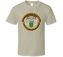 Load image into Gallery viewer, SOF - 10th SFG - Airborne Badge T Shirt
