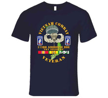 Load image into Gallery viewer, Army - Vietnam Combat Infantry Veteran W 173rd Airborne Bde Ssi V1 - T-Shirts - Premium