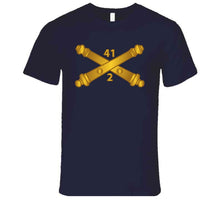 Load image into Gallery viewer, Army - 2nd Bn 41st Artillery W Branch X 300 T Shirt