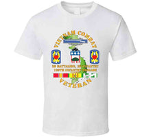 Load image into Gallery viewer, Army - Vietnam Combat Veteran, 2nd Battalion, 3rd Infantry, 199th Infantry Brigade with Vietnam Service Ribbons - T-Shirts - Classic