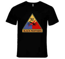 Load image into Gallery viewer, Army - 761st Tank Battalion Ssi W Name Tape - T-Shirts - Premium