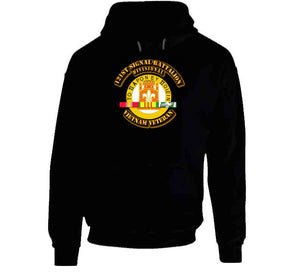 121st Signal Battalion (Divisional) with Vietnam Service Ribbons Hoodie