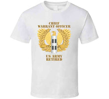 Load image into Gallery viewer, Army - Emblem - Warrant Officer - Cw2 - Retired T Shirt, Hoodie and Premium