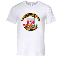 Load image into Gallery viewer, DUI - 169th Engineer Battalion w SVC Ribbon T Shirt