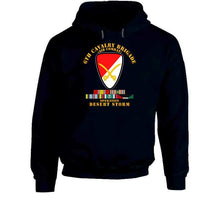 Load image into Gallery viewer, Army - 6th Cavalry Bde - Desert Storm W Ds Svc - Afem W Arrow Classic, Hoodie, and Premium