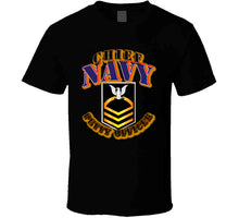 Load image into Gallery viewer, NAVY - Rank - E7 - CPO - T-Shirts - Classic
