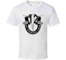 Load image into Gallery viewer, SOF - 12th SF - SF DUI - No Txt T Shirt - Classic