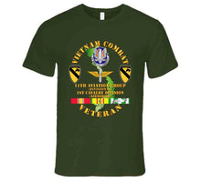 Load image into Gallery viewer, Army - Vietnam Combat Cavalry Veteran with 11th Aviation Group - 1st Cavalry Division T Shirt, Premium and Hoodie