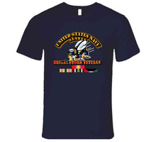 Load image into Gallery viewer, Navy - Seabee - Desert Storm Veteran T Shirt