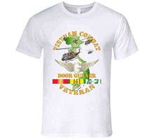 Load image into Gallery viewer, Army - Vietnam Combat Veteran Door Gunner - Air Assault with Vietnam Service Ribbons T-shirt, Premium, Hoodie