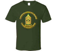 Load image into Gallery viewer, Command Sergeant Major - E9 - w Text - Retired - T-Shirts - Classic