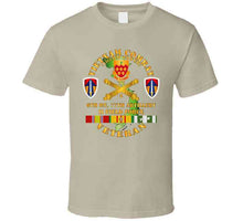 Load image into Gallery viewer, Army - Vietnam Combat Veteran W 6th Bn 77th Artillery Dui - Ii Field Force W Vn Svc - T-Shirts - Classic